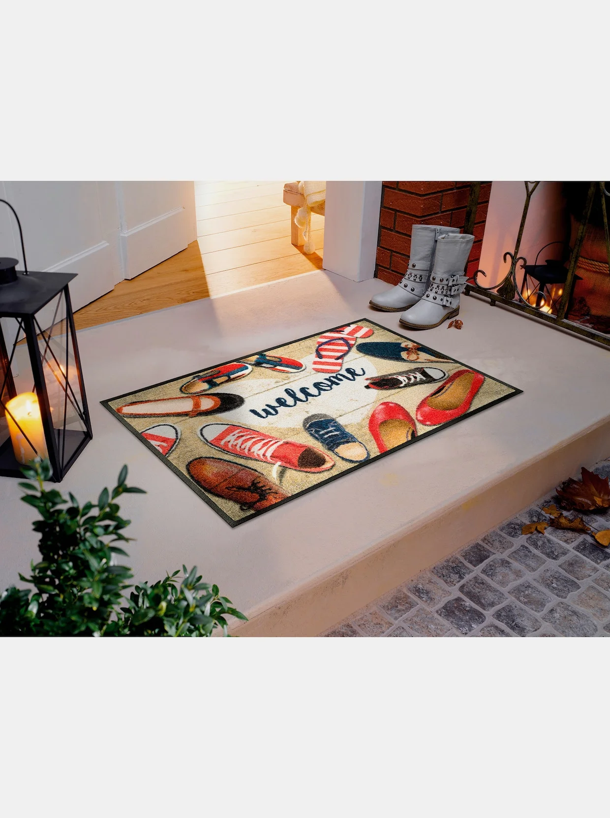 Wash+dry Wash&dry Fußmatte In Natur-bunt 3 Wash+dry Wash&dry Fußmatte In Natur-bunt