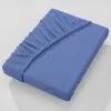 Biberna Spannbetttuch In Blau