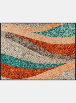 Salonloewe Fußmatte In Sand-gemustert