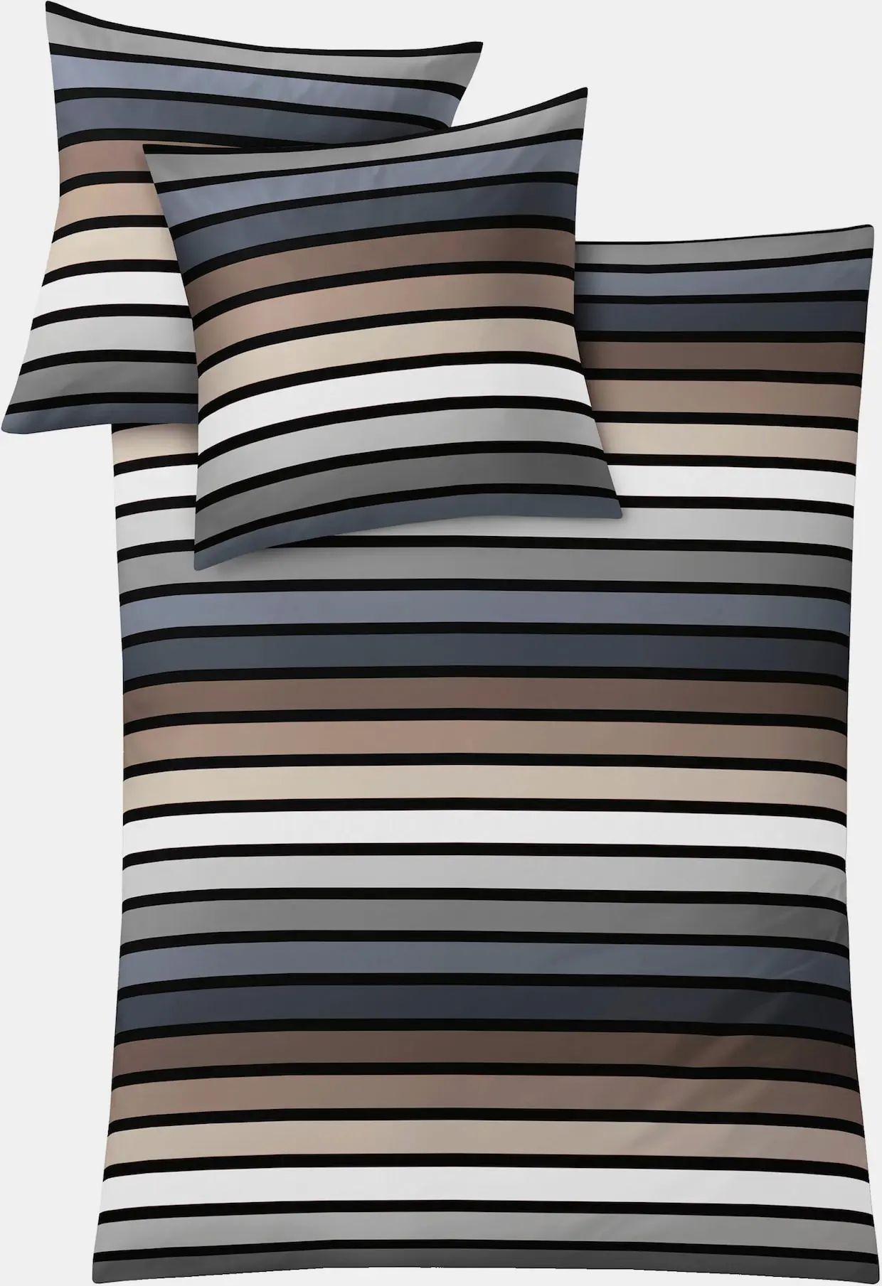 Kleine Wolke Bettwäsche In Taupe-grau 3 Kleine Wolke Bettwäsche In Taupe-grau