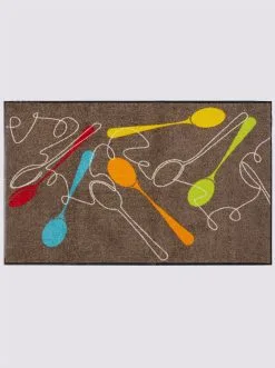 Salonloewe Fußmatte In Taupe-bunt