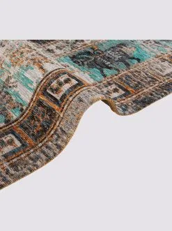 Heine Home Teppich In Türkis-bunt -Salonloewe Verkäufe d8ee8491bb639076650695f1fccc2570