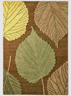 Heine Home Teppich In Braun-bunt