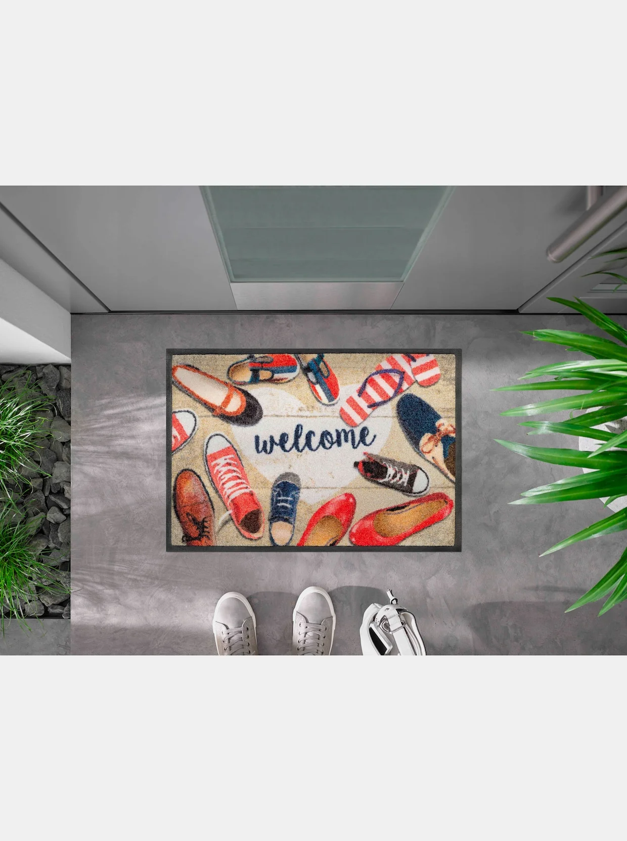 Wash+dry Wash&dry Fußmatte In Natur-bunt 4 Wash+dry Wash&dry Fußmatte In Natur-bunt – Bild 2