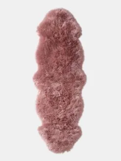 Heine Home Lammfell In Mauve