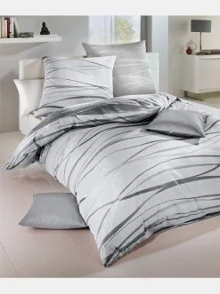 Kaeppel Bettwäsche In Schiefer-grau