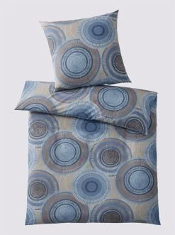 Heine Home Bettwäsche In Natur-blau -Salonloewe Verkäufe eeb1de38fe8c78dc89b123eeeca34f2b