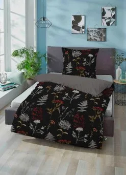 Biberna Bettwäsche In Schwarz-grau -Salonloewe Verkäufe ef56b16868f8ce09dd5a2a8a1630d004