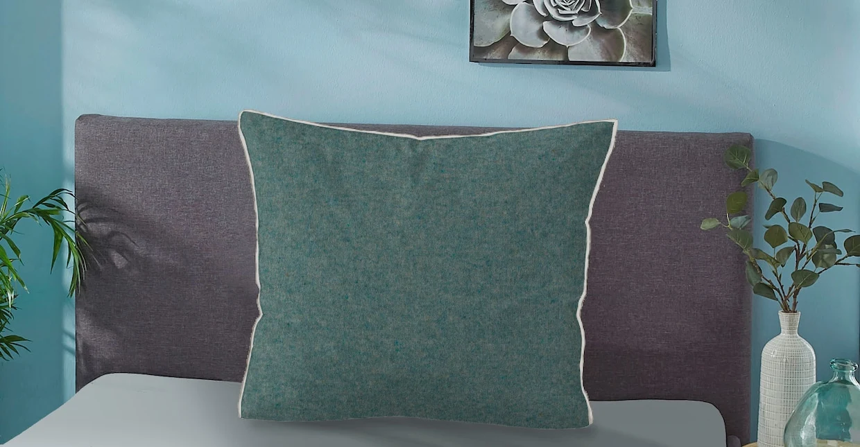 Biberna Bettwäsche In Grün-blau 4 Biberna Bettwäsche In Grün-blau – Bild 2