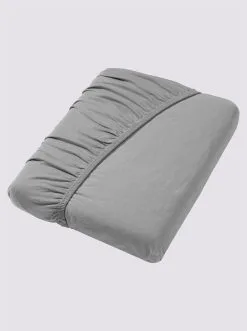 Wäschepur Wäschepur Spannbetttuch In Grau