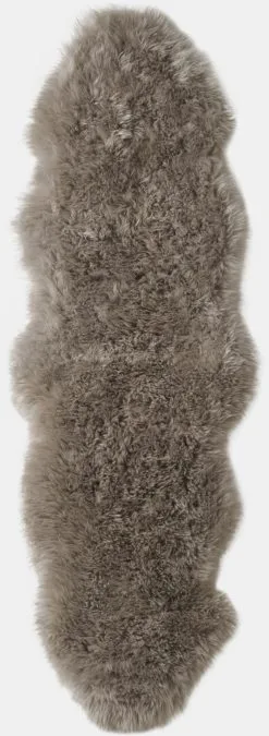 Heine Home Lammfell In Taupe